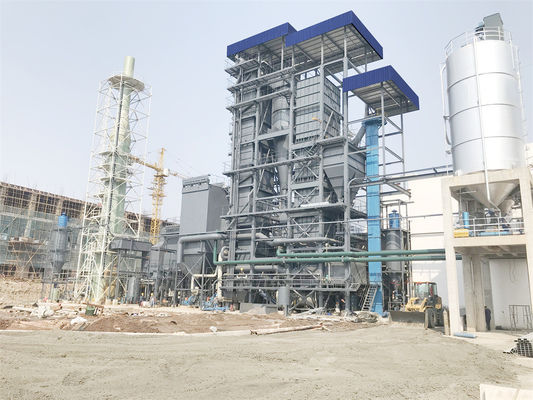 Sistema integrado de planta de secado e incineración de lodos 320t/d para un tratamiento adaptado