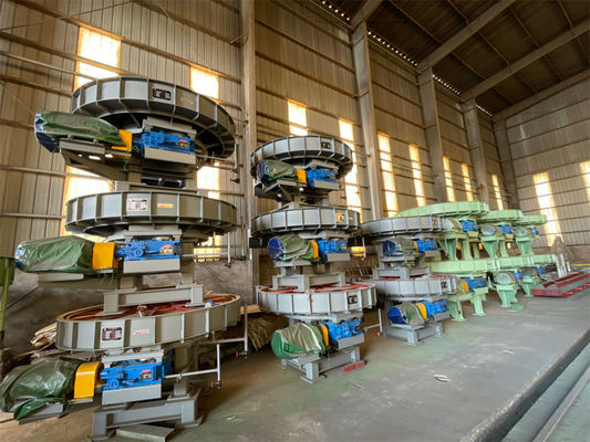 Incinerador de residuos peligrosos, alimentador de disco de alimentación ajustable para uso industrial
