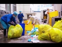 Incinerador de residuos médicos de la norma europea 30-200 t/d Capacidad de manipulación